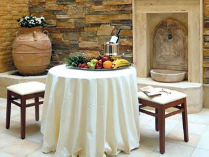 Holiday Suites Athén Étterem fotó